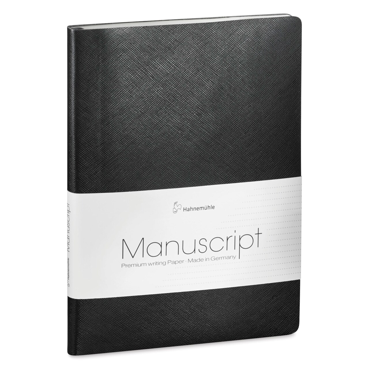 Hahnemühle Manuscript Notebook - Black, Dot Grid, A5, 192 Pages